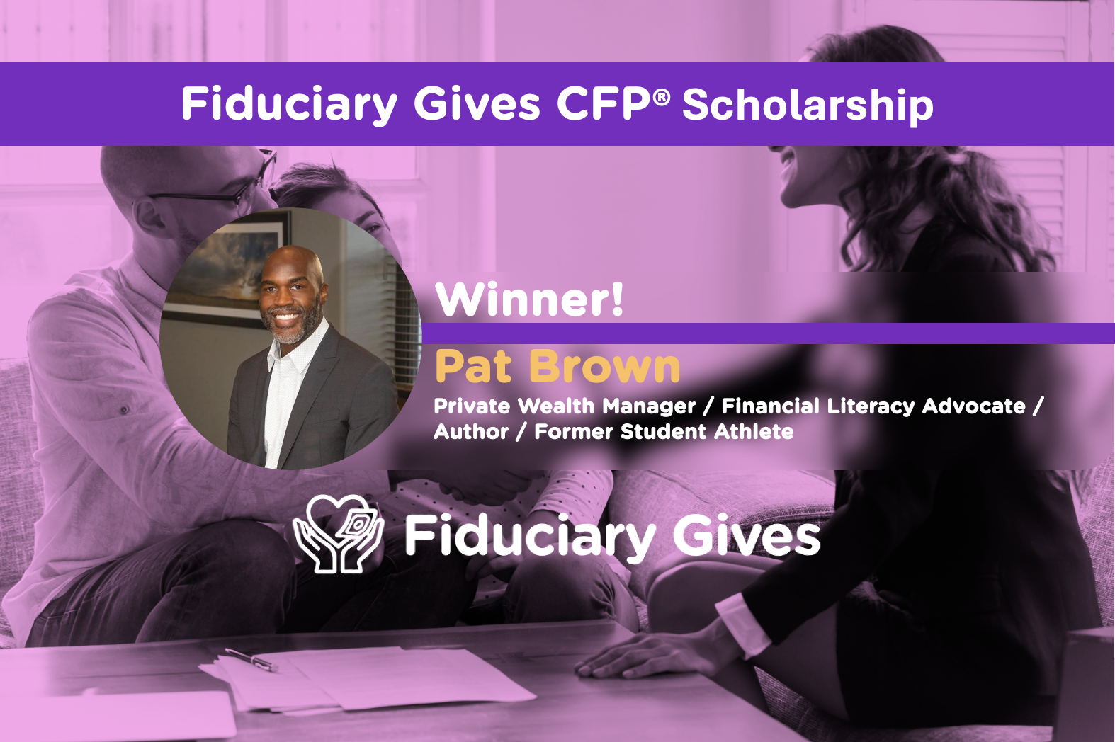 Fiduciary Gives Scholarship Winner